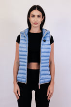 Load image into Gallery viewer, Arwen Vegan Down Vest | Retro Blue
