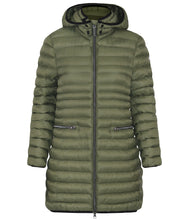 Load image into Gallery viewer, Shannon Vegan Down Coat  | Military
