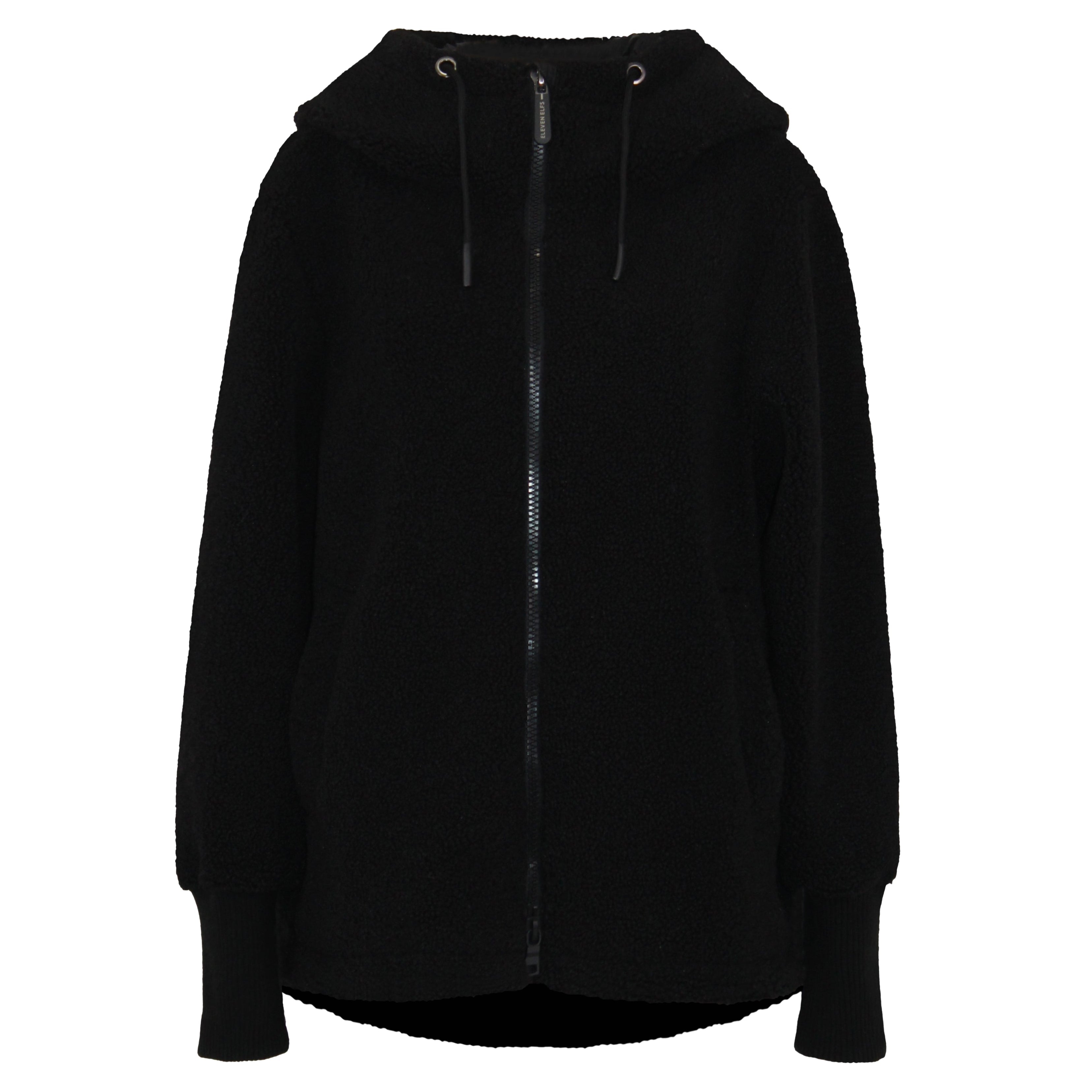 Brandit Ladies Teddyfleecejacket, hood Fleece zwart 5XL 100% polyester Basics Brandit Ladies Teddyfleecejacket, hood Fleece zwart 5XL 100% polyester Basics