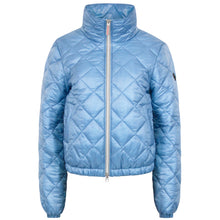 Load image into Gallery viewer, Stella Vegan Down Bomber | Retro Blue
