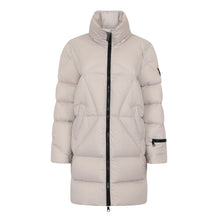 Load image into Gallery viewer, Finnja Down Coat | Linen &amp; Black
