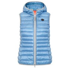 Load image into Gallery viewer, Arwen Vegan Down Vest | Retro Blue
