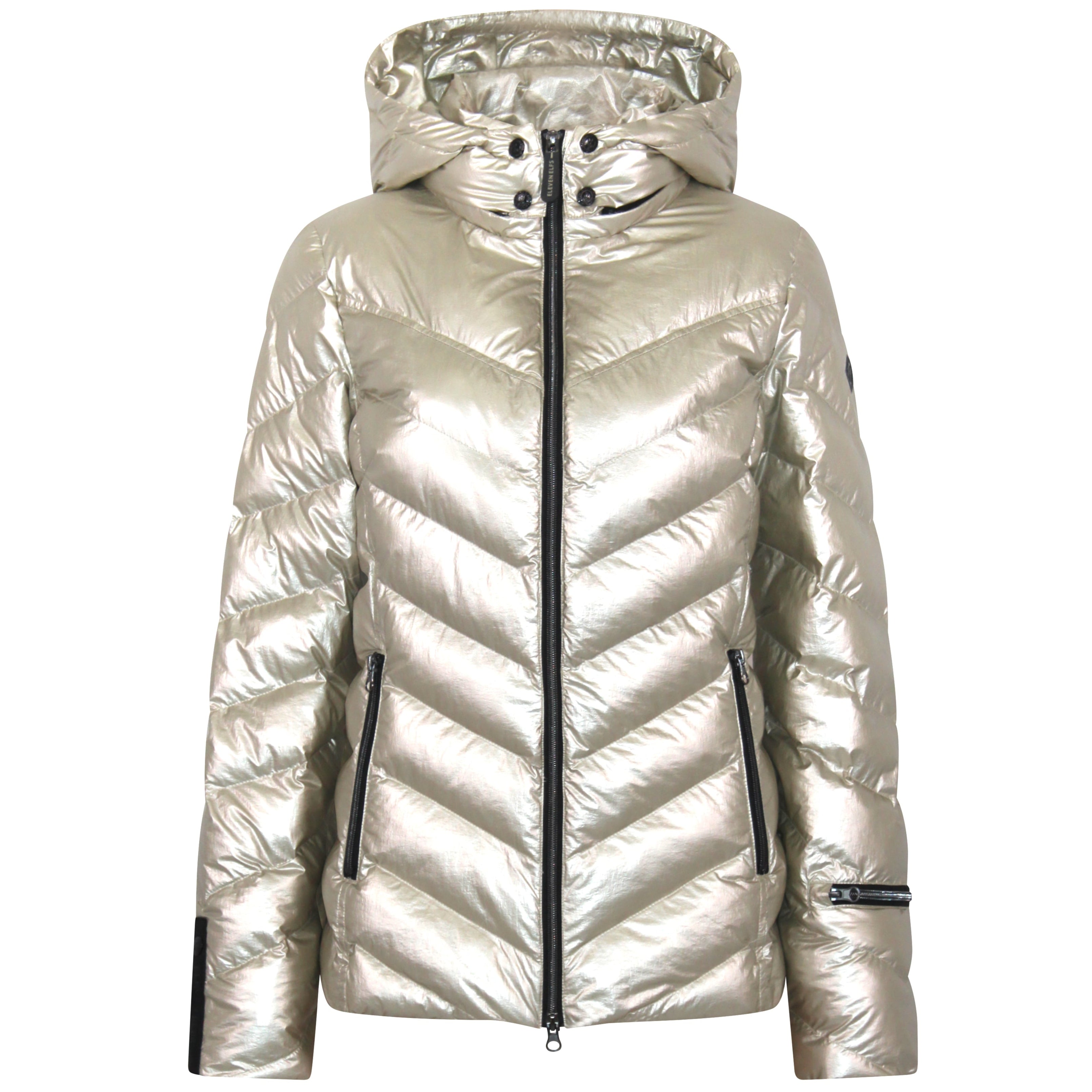 Fairie Vegan Down Jacket| Champagne Metallic – Eleven Elfs US