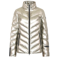 Load image into Gallery viewer, Fairie Vegan Down Jacket| Champagne Metallic
