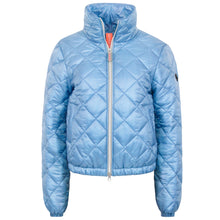 Load image into Gallery viewer, Stella Vegan Down Bomber | Retro Blue
