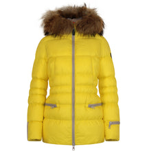 Load image into Gallery viewer, Earth Spirit Long Down Jacket | Bumblebee &amp; Linen
