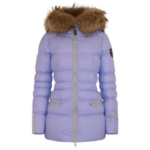 Load image into Gallery viewer, Earth Spirit Long Down Jacket | Lavender &amp; Linen
