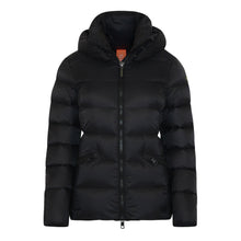 Load image into Gallery viewer, Eira Short Down Jacket | Matte Black &amp; Black
