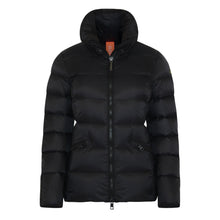 Load image into Gallery viewer, Eira Short Down Jacket | Matte Black &amp; Black
