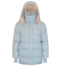 Load image into Gallery viewer, Odelle Vegan Down Jacket | Light Denim &amp; Linen

