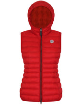 Load image into Gallery viewer, Arwen Vegan Down Vest | Chili Red
