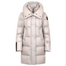 Load image into Gallery viewer, Tara Long Down Coat | Linen

