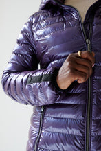 Load image into Gallery viewer, Julie Vegan Down Coat | Aubergine 3
