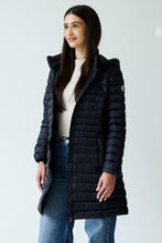 Load image into Gallery viewer, Julie Vegan Down Coat | Black 4
