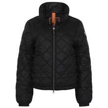 Load image into Gallery viewer, Stella Vegan Down Bomber | Black
