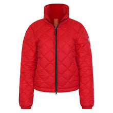 Load image into Gallery viewer, Stella Vegan Down Bomber | Chili Red
