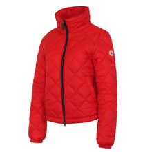 Load image into Gallery viewer, Stella Vegan Down Bomber | Chili Red
