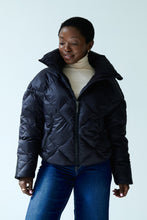 Load image into Gallery viewer, Zoe Down Bomber Jacket | Black  5
