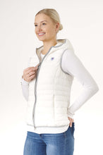 Load image into Gallery viewer, Arwen Vegan Down Vest | White 2
