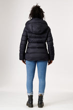 Load image into Gallery viewer, Eira Short Down Jacket | Matte Black &amp; Black 3
