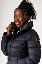 Load image into Gallery viewer, Eira Short Down Jacket | Matte Black &amp; Black 4
