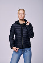 Load image into Gallery viewer, Elfy Vegan Down Short Jacket | Black

