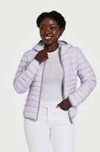 Load image into Gallery viewer, Elfy Vegan Down Short Jacket | Light Lilac

