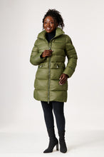 Load image into Gallery viewer, Elsa Down Coat  | Military
