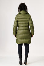 Load image into Gallery viewer, Elsa Down Coat  | Military 4
