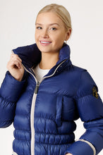 Load image into Gallery viewer, Frost Long Down Jacket | Marine &amp; Linen 4
