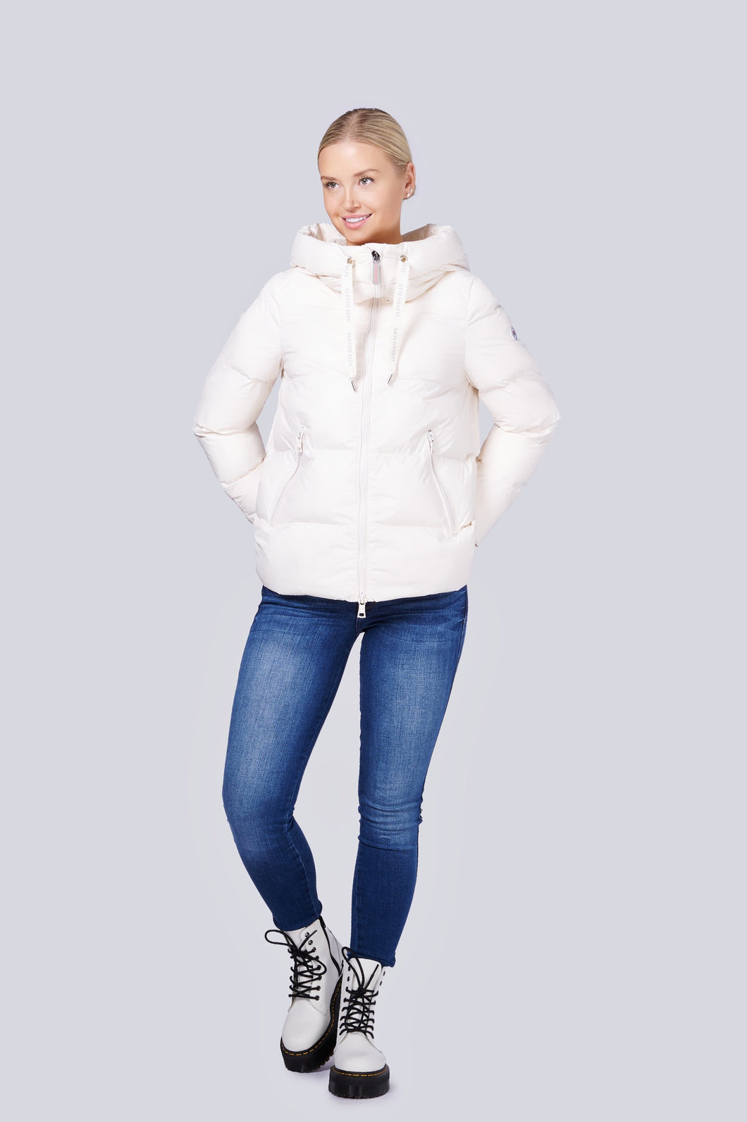 Ivy Short Vegan Down Jacket | Off White 2