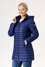 Load image into Gallery viewer, Julie Vegan Down Coat | Marine
