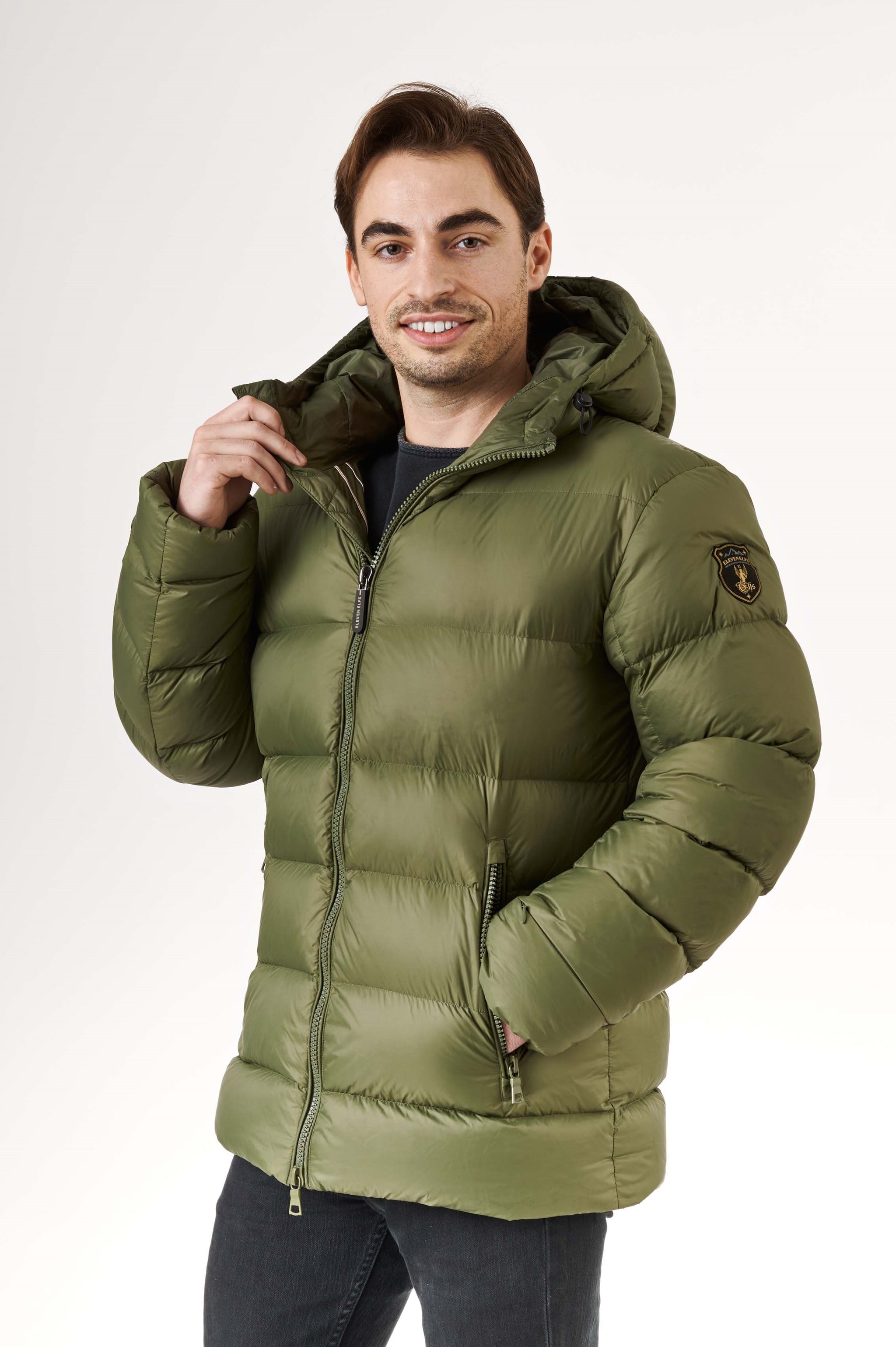 Mason Short Down Jacket Military Eleven Elfs US