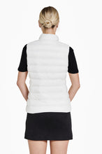 Load image into Gallery viewer, Melian Short Vegan Down Vest | White 3
