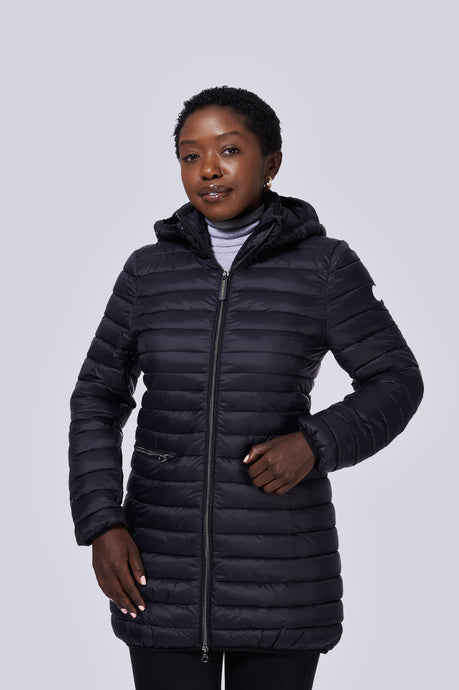 Shannon Vegan Down Jacket  | Black