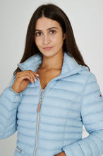 Load image into Gallery viewer, Shannon Vegan Down Jacket  | Light Denim 3
