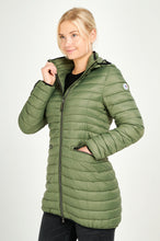 Load image into Gallery viewer, Shannon Vegan Down Jacket  | Military
