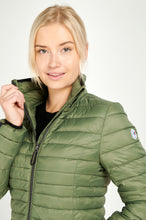 Load image into Gallery viewer, Shannon Vegan Down Jacket  | Military 2
