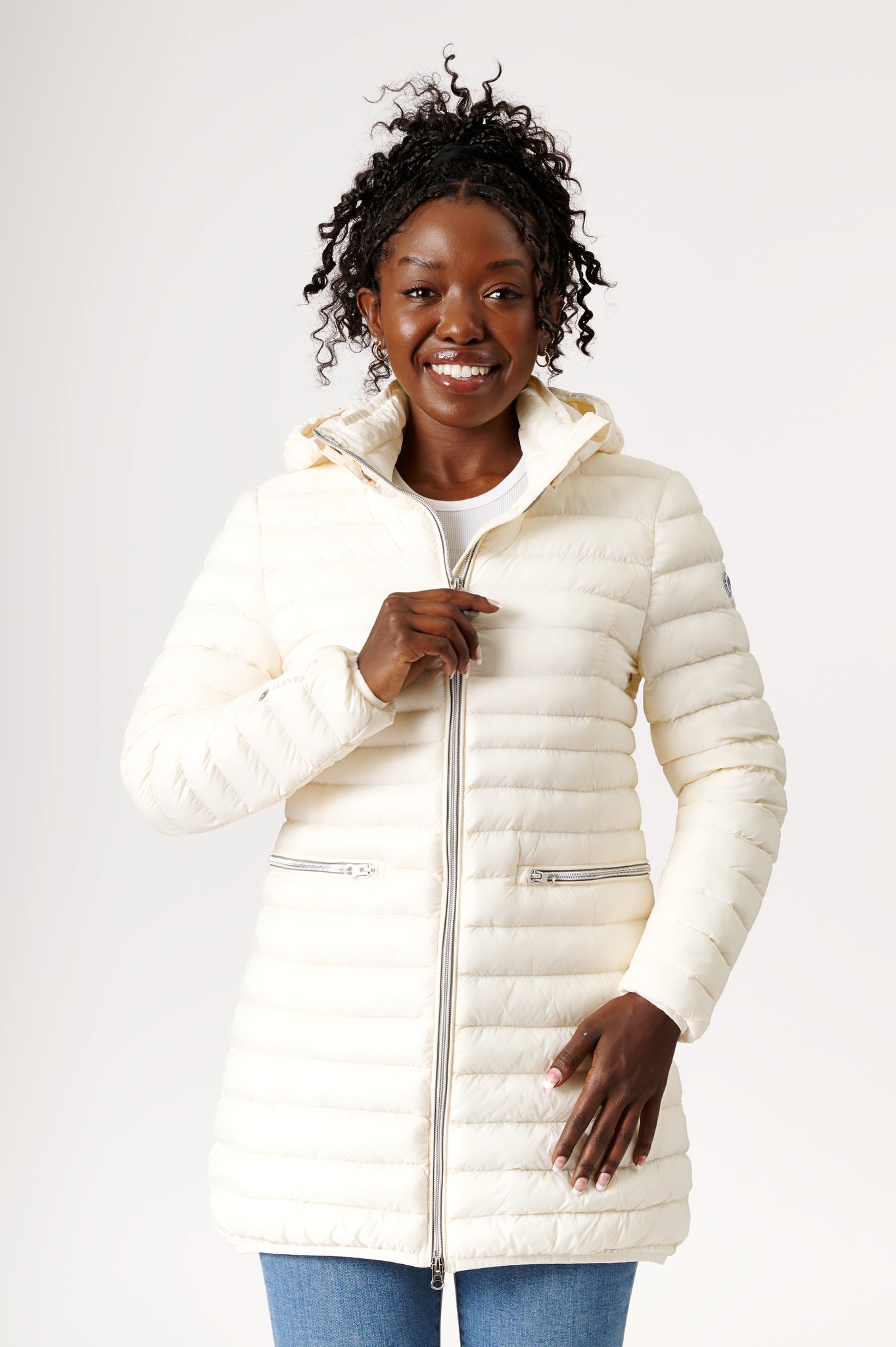 Off white puffer jacket women's hot sale