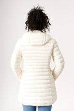 Load image into Gallery viewer, Shannon Vegan Down Jacket  | Off White 4
